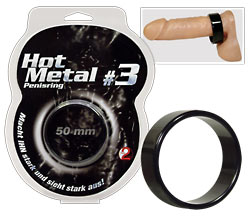 Hot Metal Ring Black