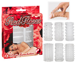 Red Roses Penis Sleeves