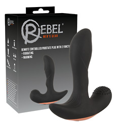 Remote Controlled Prostate Plug with 2 Functions