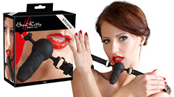 Silicone Gag Ball "Penis"