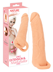 2in1 Extension + Masturbator