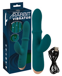 Thumping Rabbit Vibrator with Moving Ring