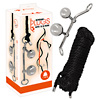 Bondage Plugs with 10 m Rope