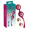 Kegel training balls with extra weights