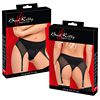 Strap-on thong with suspenders
